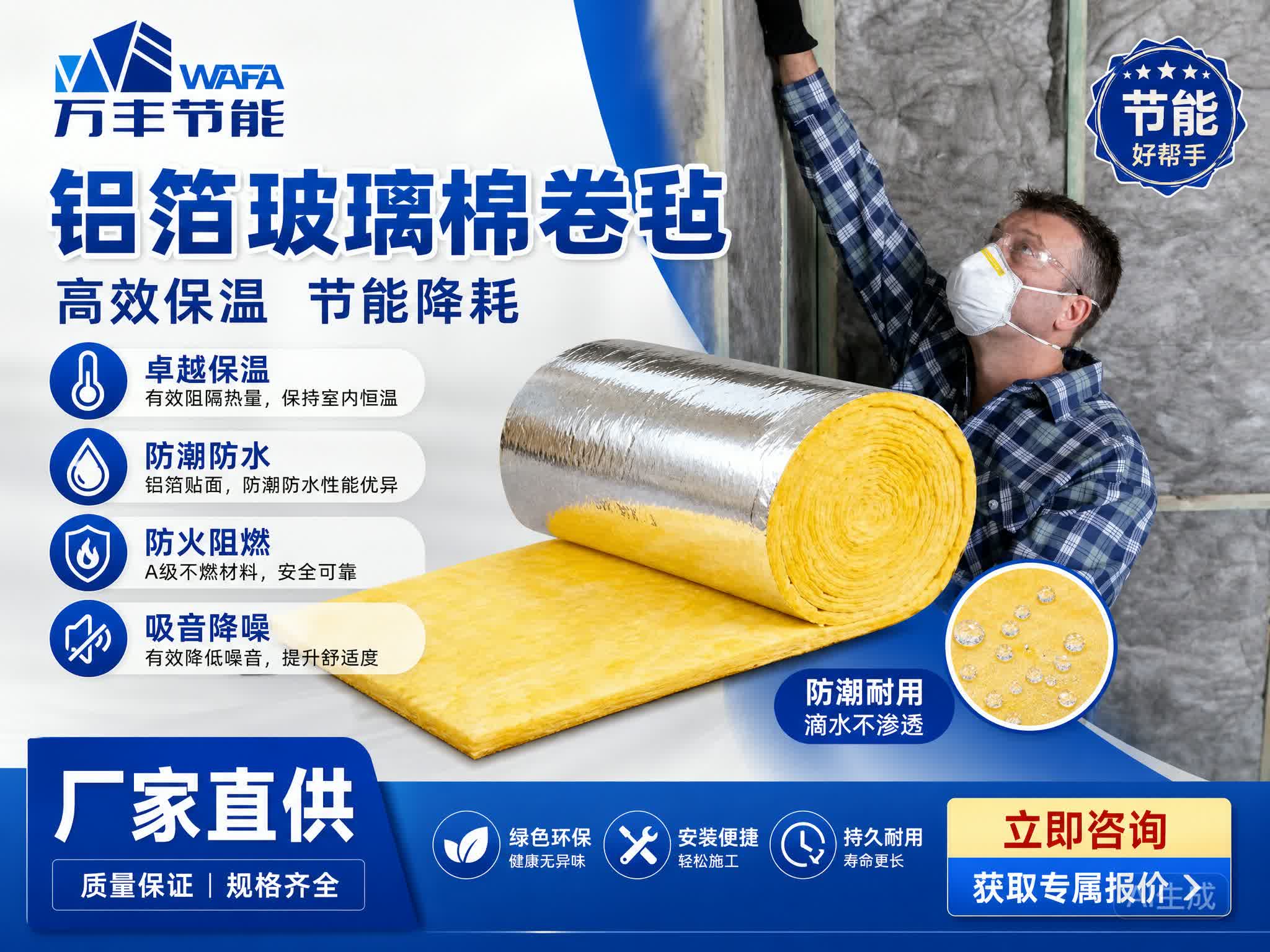 想找产品质量靠谱的玻璃棉厂家，有人实际合作过吗？